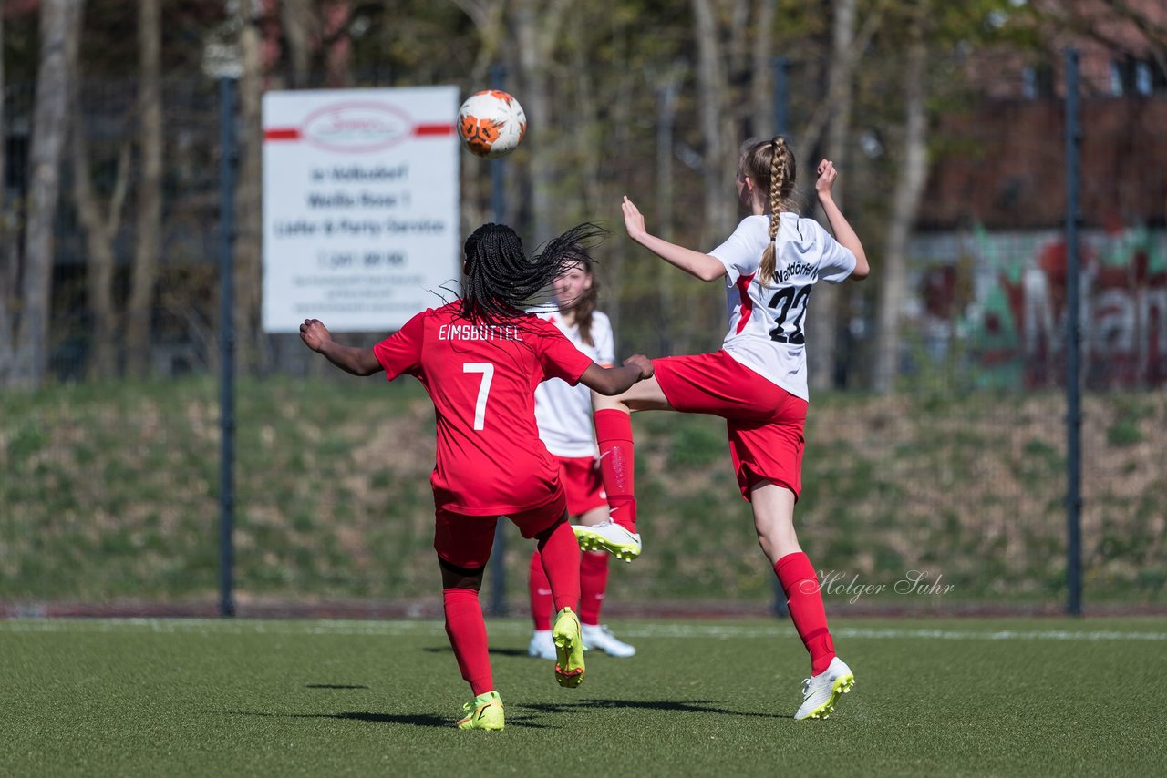 Bild 306 - wBJ Walddoerfer - Eimsbuettel : Ergebnis: 5:3